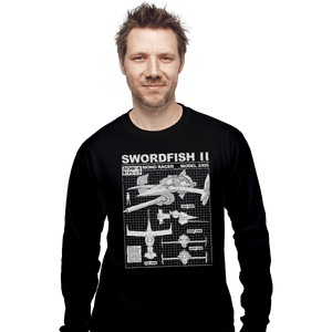 Shirts Long Sleeve Shirts, Unisex / Small / Black Swordfish II Deal