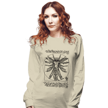 Load image into Gallery viewer, Daily_Deal_Shirts Long Sleeve Shirts, Unisex / Small / Natural Vitruvian Vecna
