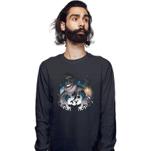Load image into Gallery viewer, Secret_Shirts Long Sleeve Shirts, Unisex / Small / Dark Heather Sea Villain
