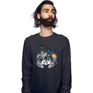 Secret_Shirts Long Sleeve Shirts, Unisex / Small / Dark Heather Sea Villain