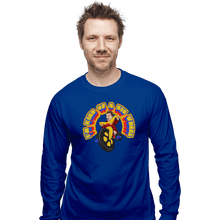 Load image into Gallery viewer, Shirts Long Sleeve Shirts, Unisex / Small / Royal Blue I&#39;m Kind Of A Big Wheel
