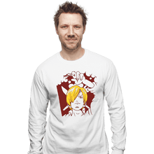 Load image into Gallery viewer, Shirts Long Sleeve Shirts, Unisex / Small / White Pirate Cook
