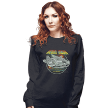 Load image into Gallery viewer, Daily_Deal_Shirts Long Sleeve Shirts, Unisex / Small / Dark Heather Vintage Arcade Rebel
