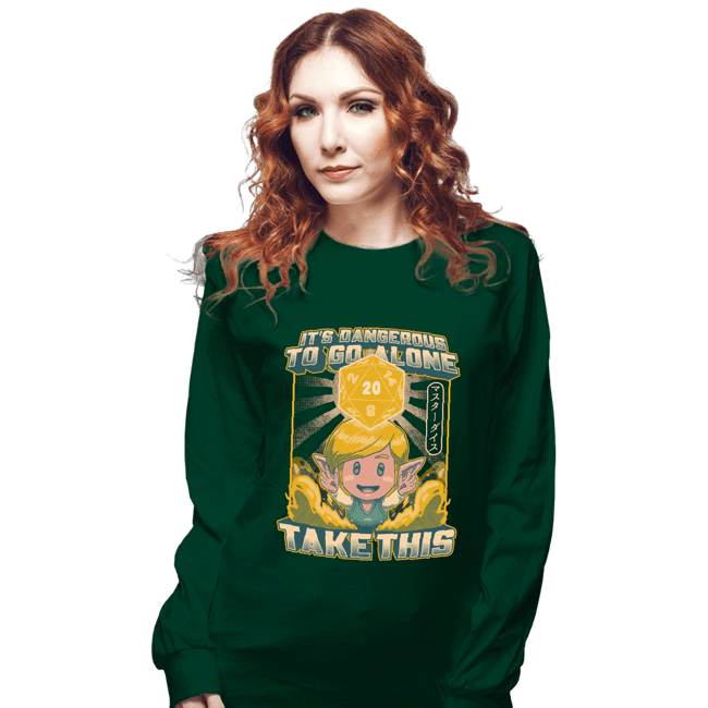 Daily_Deal_Shirts Long Sleeve Shirts, Unisex / Small / Forest The Master Dice