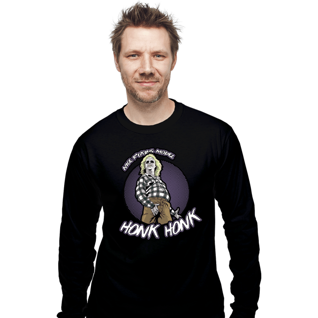 Secret_Shirts Long Sleeve Shirts, Unisex / Small / Black Honk Honk!