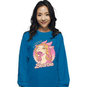 Secret_Shirts Long Sleeve Shirts, Unisex / Small / Sapphire Blea!