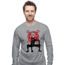 Load image into Gallery viewer, Shirts Long Sleeve Shirts, Unisex / Small / Sports Grey Crimson Gear 2nd

