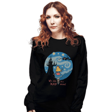 Load image into Gallery viewer, Daily_Deal_Shirts Long Sleeve Shirts, Unisex / Small / Black Starry Wonderland
