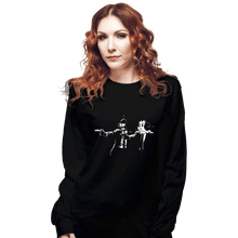 Load image into Gallery viewer, Secret_Shirts Long Sleeve Shirts, Unisex / Small / Black Bot Fiction

