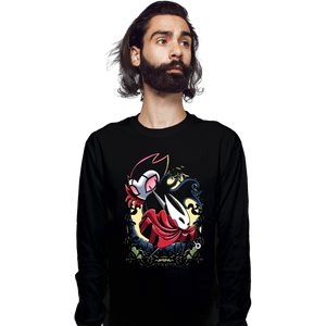 Daily_Deal_Shirts Long Sleeve Shirts, Unisex / Small / Black Silksong