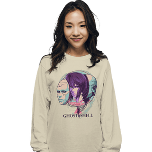 Daily_Deal_Shirts Long Sleeve Shirts, Unisex / Small / Natural Ghost In The Shell
