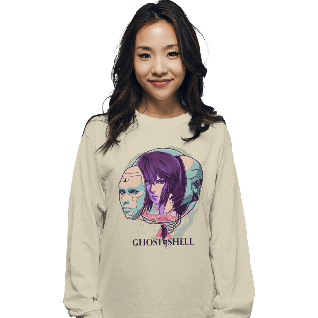 Daily_Deal_Shirts Long Sleeve Shirts, Unisex / Small / Natural Ghost In The Shell