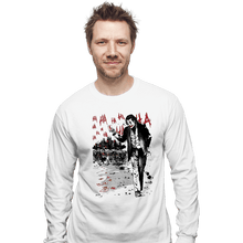 Load image into Gallery viewer, Daily_Deal_Shirts Long Sleeve Shirts, Unisex / Small / White Lone Comedian And Cubs
