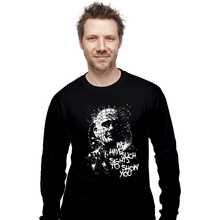 Load image into Gallery viewer, Daily_Deal_Shirts Long Sleeve Shirts, Unisex / Small / Black Pinhead Splatter
