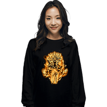Load image into Gallery viewer, Daily_Deal_Shirts Long Sleeve Shirts, Unisex / Small / Black Golden Saiyan Trunks
