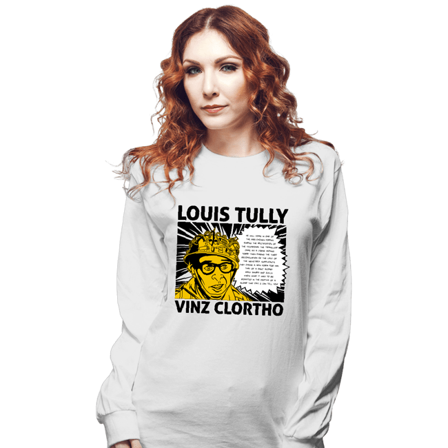 Secret_Shirts Long Sleeve Shirts, Unisex / Small / White Louis Tully