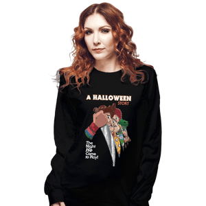 Shirts Long Sleeve Shirts, Unisex / Small / Black A Halloween Story