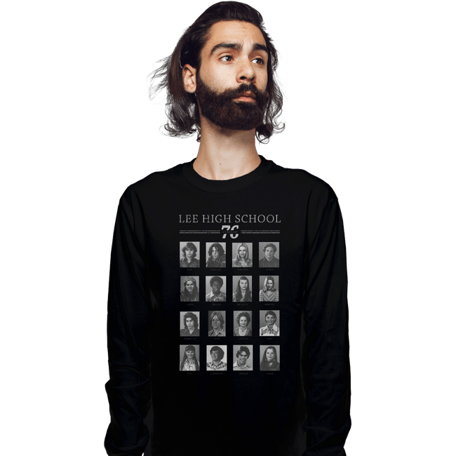 Shirts Long Sleeve Shirts, Unisex / Small / Black Class of 76'