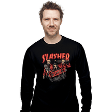 Load image into Gallery viewer, Daily_Deal_Shirts Long Sleeve Shirts, Unisex / Small / Black Slasher Club
