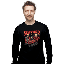 Load image into Gallery viewer, Daily_Deal_Shirts Long Sleeve Shirts, Unisex / Small / Black Slasher Club
