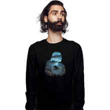 Load image into Gallery viewer, Shirts Long Sleeve Shirts, Unisex / Small / Black If You Look You Will Die
