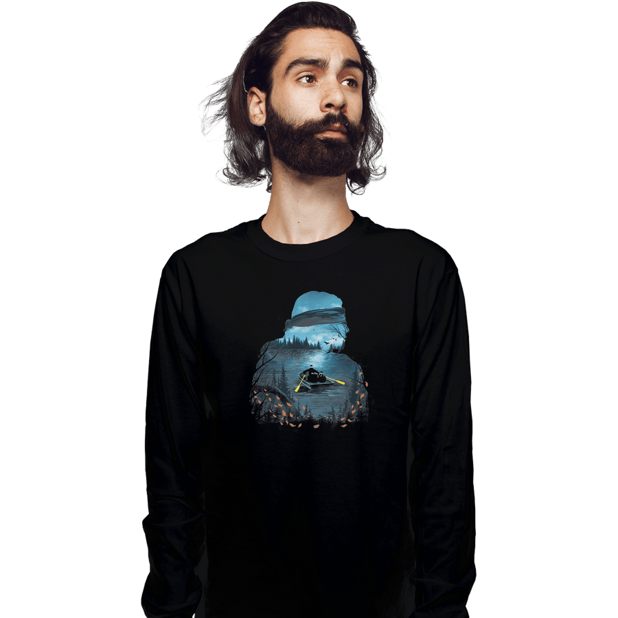 Shirts Long Sleeve Shirts, Unisex / Small / Black If You Look You Will Die