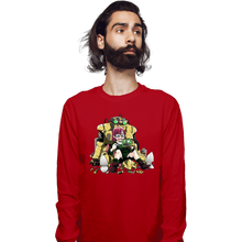 Load image into Gallery viewer, Secret_Shirts Long Sleeve Shirts, Unisex / Small / Red Robo Upgrade
