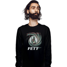 Load image into Gallery viewer, Shirts Long Sleeve Shirts, Unisex / Small / Black Agent Fett
