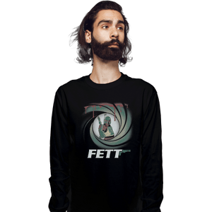 Shirts Long Sleeve Shirts, Unisex / Small / Black Agent Fett