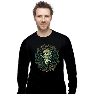 Secret_Shirts Long Sleeve Shirts, Unisex / Small / Black Brave Boy