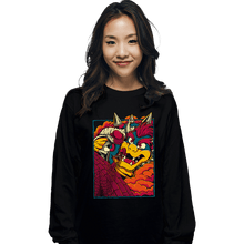 Load image into Gallery viewer, Daily_Deal_Shirts Long Sleeve Shirts, Unisex / Small / Black Attack On Bowser
