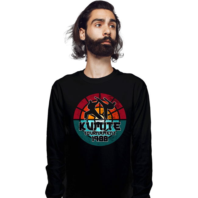 Secret_Shirts Long Sleeve Shirts, Unisex / Small / Black Kumite Tournament