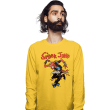 Load image into Gallery viewer, Daily_Deal_Shirts Long Sleeve Shirts, Unisex / Small / Gold Spider Jerks
