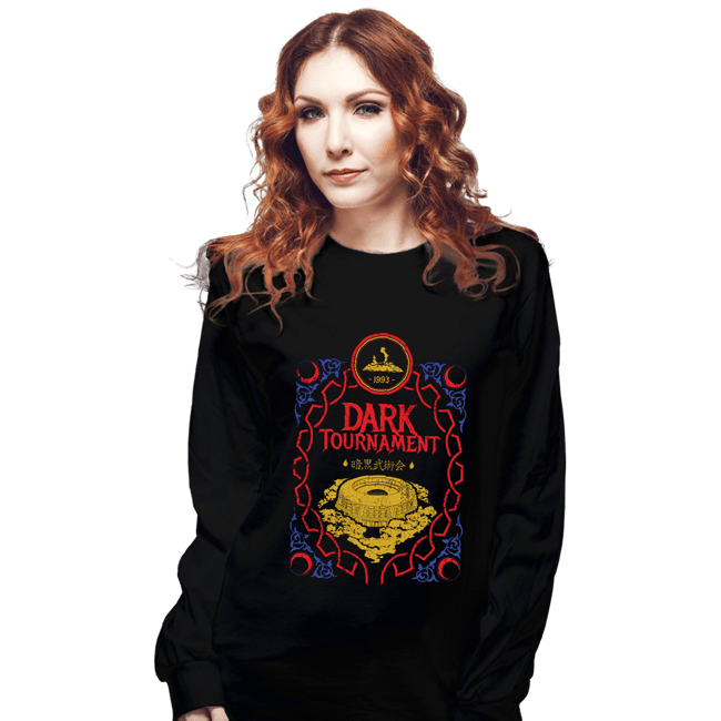 Secret_Shirts Long Sleeve Shirts, Unisex / Small / Black Dark Tournament.