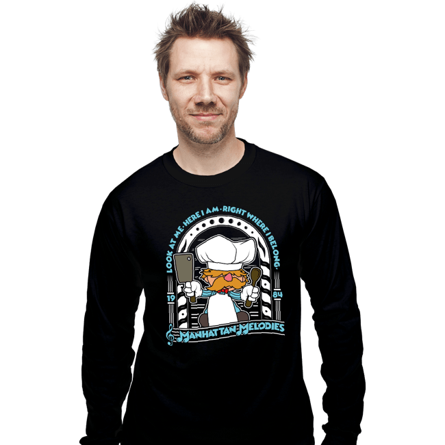 Shirts Long Sleeve Shirts, Unisex / Small / Black Swedish Chef Melodies