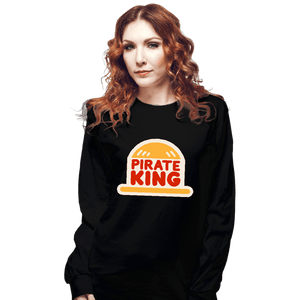 Secret_Shirts Long Sleeve Shirts, Unisex / Small / Black Pirate King