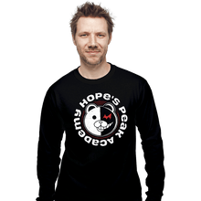 Load image into Gallery viewer, Shirts Long Sleeve Shirts, Unisex / Small / Black Hopes Peak Academy
