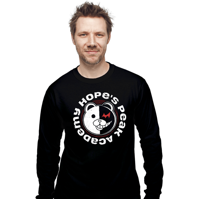 Shirts Long Sleeve Shirts, Unisex / Small / Black Hopes Peak Academy