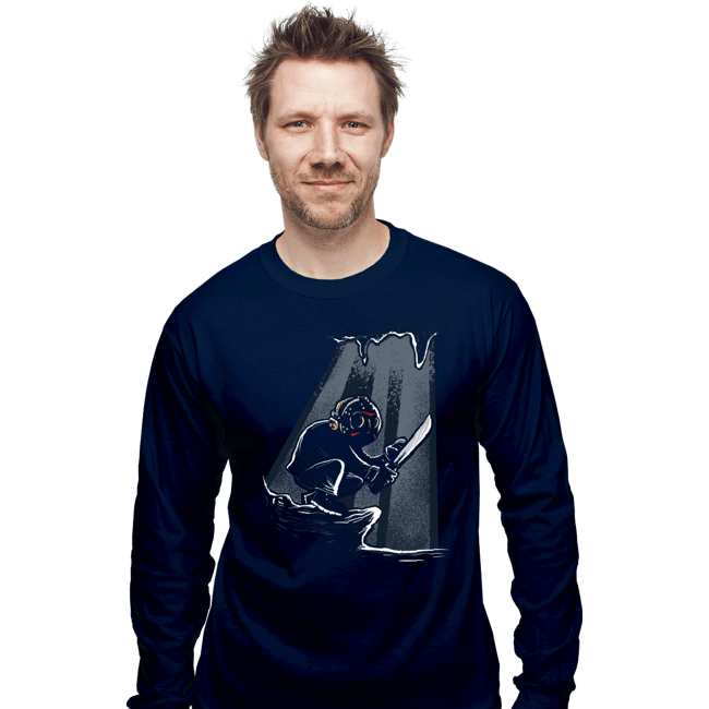 Secret_Shirts Long Sleeve Shirts, Unisex / Small / Navy My Precious Machete