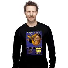 Load image into Gallery viewer, Daily_Deal_Shirts Long Sleeve Shirts, Unisex / Small / Black Mac And Me And Conan
