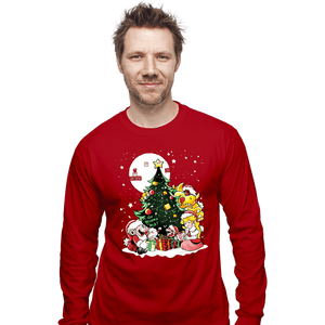 Daily_Deal_Shirts Long Sleeve Shirts, Unisex / Small / Red Super Christmas