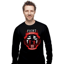 Load image into Gallery viewer, Shirts Long Sleeve Shirts, Unisex / Small / Black Fight, Resist, Survive
