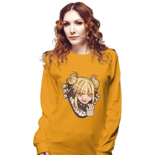 Load image into Gallery viewer, Shirts Long Sleeve Shirts, Unisex / Small / Gold Himiko

