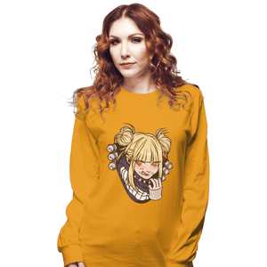 Shirts Long Sleeve Shirts, Unisex / Small / Gold Himiko