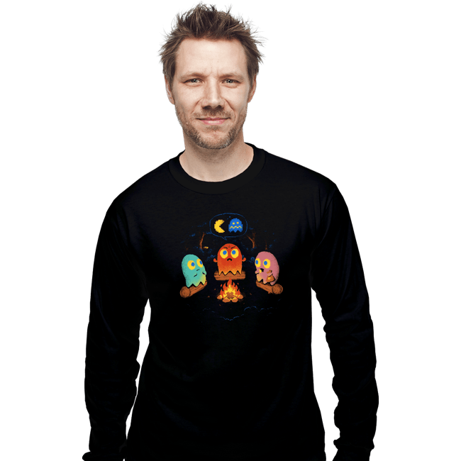 Shirts Long Sleeve Shirts, Unisex / Small / Black Ghost Stories
