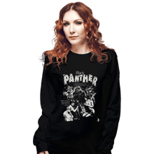Load image into Gallery viewer, Shirts Long Sleeve Shirts, Unisex / Small / Black Black Panther

