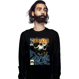 Daily_Deal_Shirts Long Sleeve Shirts, Unisex / Small / Black Pirate Hunter