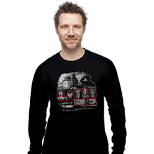 Load image into Gallery viewer, Daily_Deal_Shirts Long Sleeve Shirts, Unisex / Small / Black Stay At The Bates Motel
