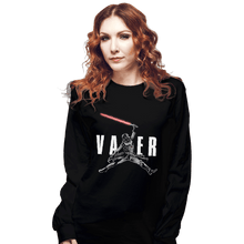 Load image into Gallery viewer, Shirts Long Sleeve Shirts, Unisex / Small / Black Air Vader
