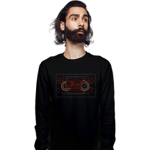 Load image into Gallery viewer, Shirts Long Sleeve Shirts, Unisex / Small / Black Neon Biker

